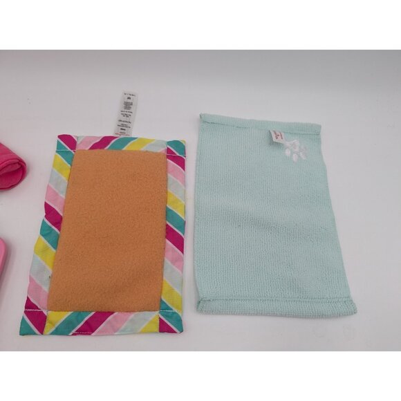 American Girl Doll Accessories Towel Mat Yogurt Duffle Bag Skirt Lot